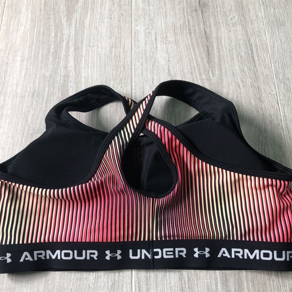 Under Armour Crossback Mid Print Sport Bra size 2X - Picture 6 of 9